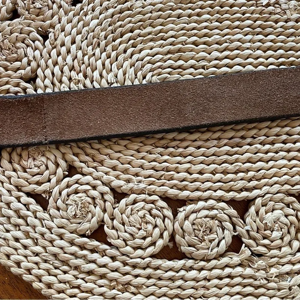 American Eagle Outfitters Men's Brown Leather Belt Size 39”